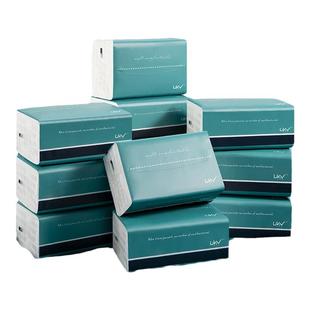 尤卡维整箱实惠抽纸四层320张餐巾纸家用实惠装纸巾卫生纸批发