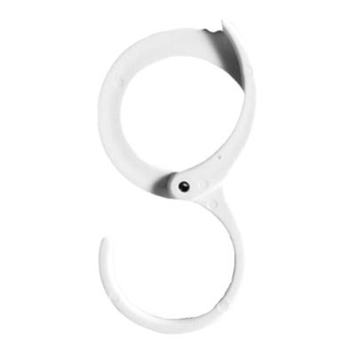 可调节卡位塑料简约2个装万能s钩