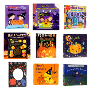 万圣节绘本 英文原版绘本 Halloween Trick or Treat Pumpkin女巫温妮Winnie and Wilbur节日启蒙认知图画书儿童英语早教趣味读物