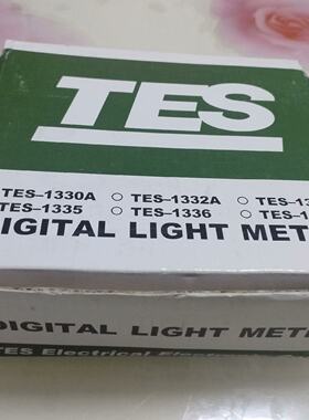 议价Taiwan Taishi Tes1330A Digital Illuminance Meter Ran 200