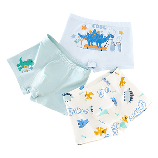 男童内裤幼儿童抑菌薄款A纯棉平角短裤男宝宝四角裤100%中大小童