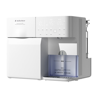 SnowBear小白熊奶瓶消毒柜婴儿全玻璃恒温壶泡奶机二三合一喂养台