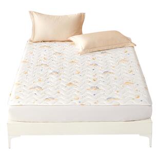 水星儿童防水隔脏床垫床笠母婴A类抑菌可机洗学生宿舍保护套护垫