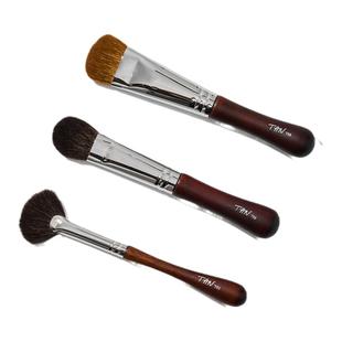 星兜便携高光刷珠光小扇形哑光拇指刷细光锋羊毛化妆刷T53 T58