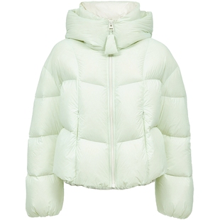 【舒芙蕾】Vero Moda羽绒服女2025冬季新款泡芙90%白鸭绒撞色短款