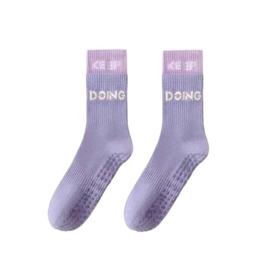瑜伽袜女春夏薄款中筒防滑专业