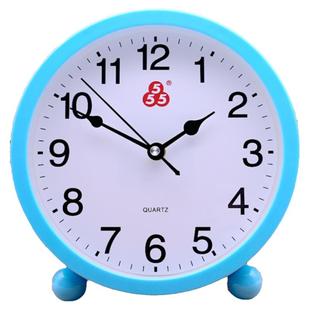 上海三五座钟客厅卧室摆放家用台式静音钟创意数字时尚大字老人钟