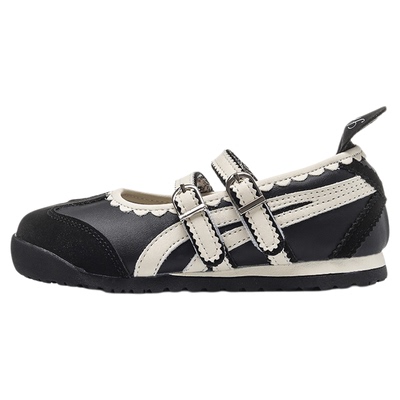 女童玛丽珍公主鞋软底黑色小皮鞋