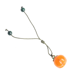 壶盖小提溜壶提茶壶壶绳挂坠吊坠拉绳煮水壶防烫装饰白玉琉璃摆设