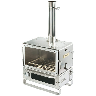 三峰出西风壁炉2.0帐篷炉颗粒仓户外柴火炉野外家用桌面取暖炉子