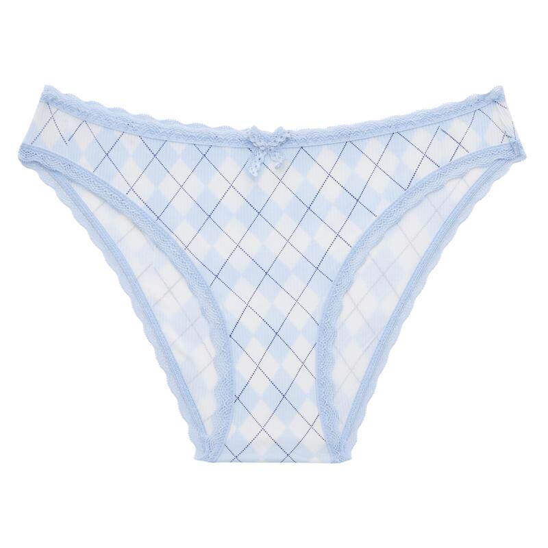 任选【99元5条】68内裤女薄款少女感蕾丝纯棉裆7A抑菌三角裤