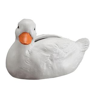 纸巾盒客厅高档轻奢风家用创意抽纸盒柯尔鸭多功能茶几摆件收纳盒