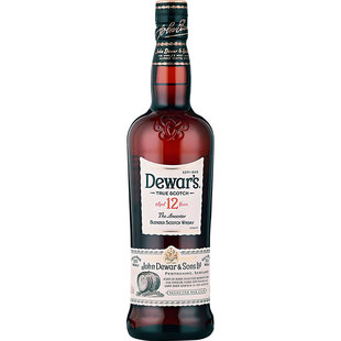 帝王12年调配苏格兰威士忌700ml英国进口Dewar's洋酒行货调酒基酒