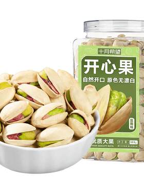 十月希望特大颗粒原色开心果500g