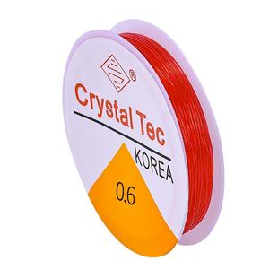 弱视串珠线弹力线红色儿童弱视训练串珠珠子弱视远视散光穿珠子