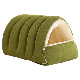 冬天加绒加厚猫窝可拆洗不塌陷保暖封闭式安全感猫窝狗窝宠物窝