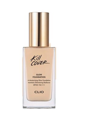 韩国 clio珂莱欧粉底液 宋智雅同款光彩羽感水润哑光 巨遮瑕保湿