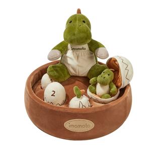 恐龙玩偶拔萝卜婴儿玩具安抚宝宝睡觉抱枕娃娃公仔布偶毛绒礼物童