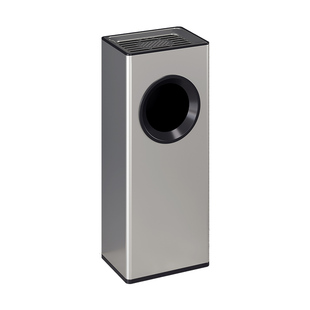 不锈钢垃圾桶立式酒店大堂走廊楼梯口烟头售楼部写字楼烟灰缸商用