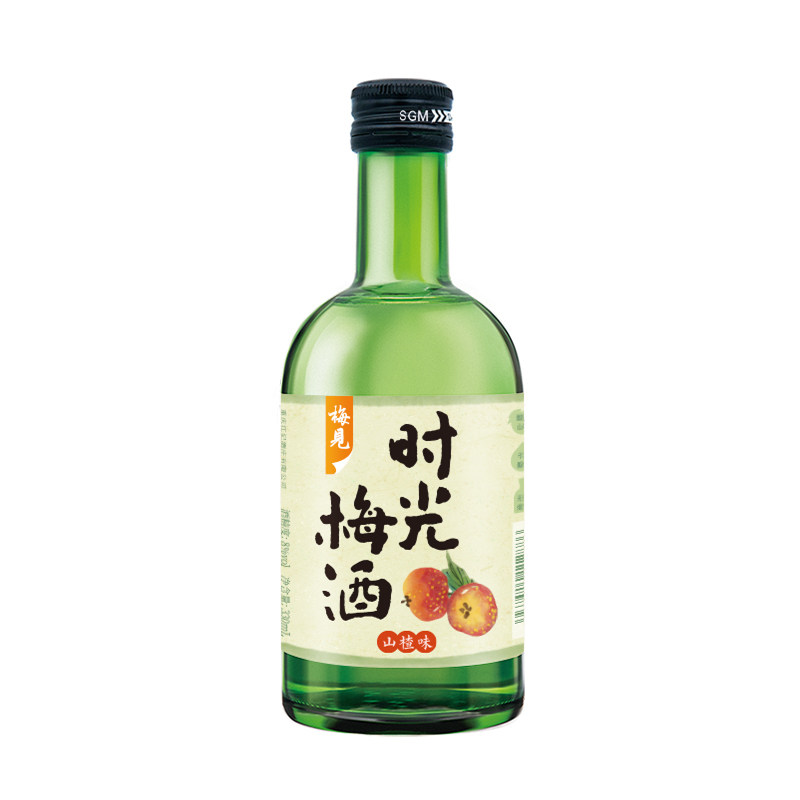 时光梅山楂味青梅酒330ml*6