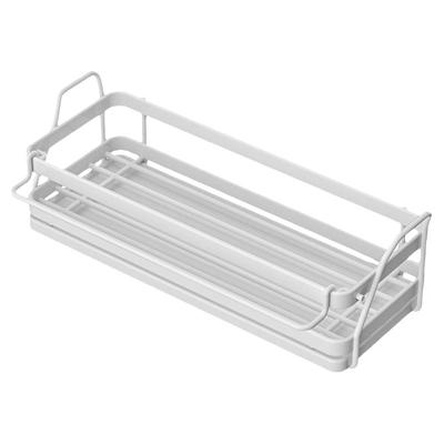 免打孔可拆洗多功能带水盘置物架