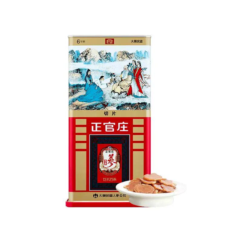 正官庄6年高丽参地参大切片150g