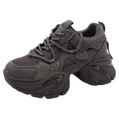 ZYIYI小个子增高厚底老爹鞋