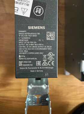 议价新款单轴18A驱动器6SL31201TE218AD0适用