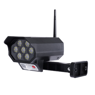 太阳能假摄像头仿真假的监控器模型摄影头室外门口家用庭院灯户外