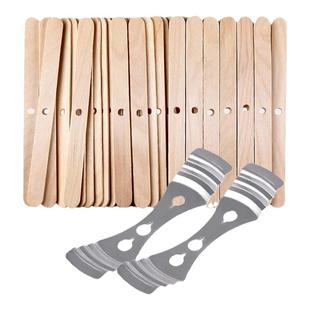 CANDLE.LAB | 金属银色木质烛芯固定器diy做香薰容器蜡烛手工工具