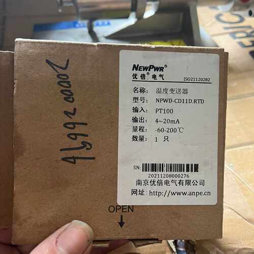 【议价-可维修】变送器 NPWD-CD11D.RTD 工控备件  /均有货