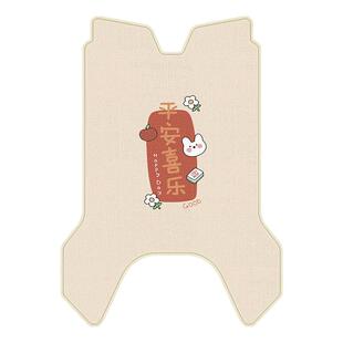 适用雅迪冠能T35-一H电动车脚垫电瓶车脚踏垫装饰专用改装小配件