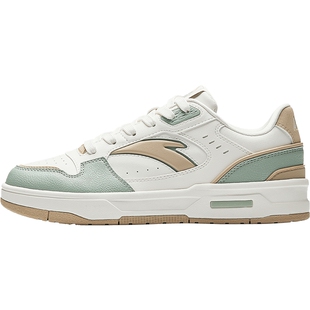 安踏烈焰丨潮流撞色低帮板鞋女2026春季新款百搭运动鞋122528091