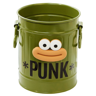 大嘴巴铁艺笔筒办公室桌面创意搞怪大容量笔桶男孩女孩儿童学生书桌收纳盒多功能可爱高颜值放笔的ins摆件