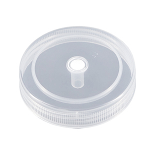 玻璃组培瓶盖子 组培塑料密封透气盖菌种盖子350ml650ml培养瓶盖