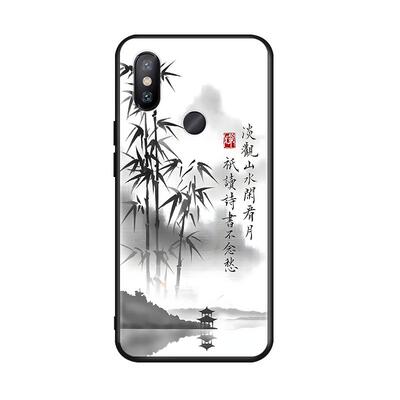 秋昊适用于小米6X新款防摔手机壳m1804d2se网红男女保护套小米6x小清新彩绘m1804d2se简约时尚小米6x耐脏m180