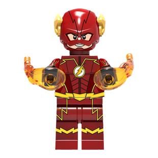 积木人仔正义联盟831闪电侠男孩超级英雄儿童益智拼装玩具欣宏