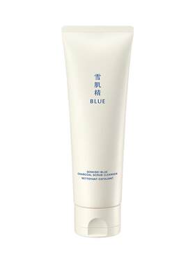 雪肌精blue磨砂清净洗颜乳125g