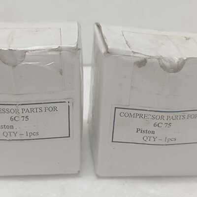 LOT OF 2 PCS  Refrigeration Compressor Parts for 6C75 PISTON