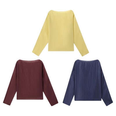 THESOONG苎麻透感衬衫