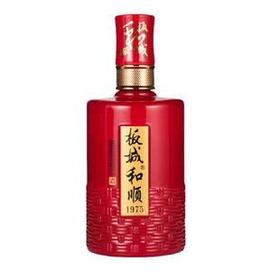 板城和顺1975喜宴喜庆版红瓶38度