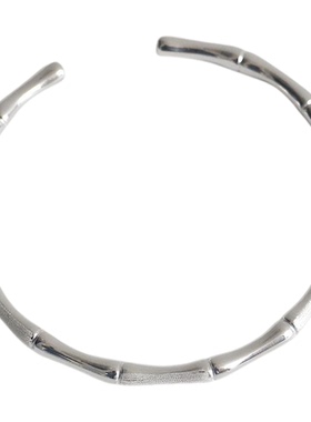 手镯S999足银开口可调节