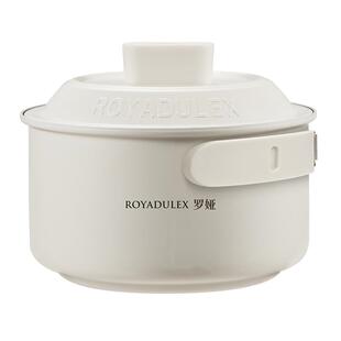 罗娅便携式电煮锅旅行折叠锅宿舍小型多功能电热锅分体式火锅2.5L