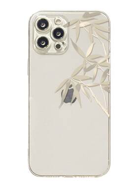benefit简约创意竹子17pro16适用iphone15promax苹果13手机壳14promax新款12套11小众xsmax透明xr硅胶8p7防摔