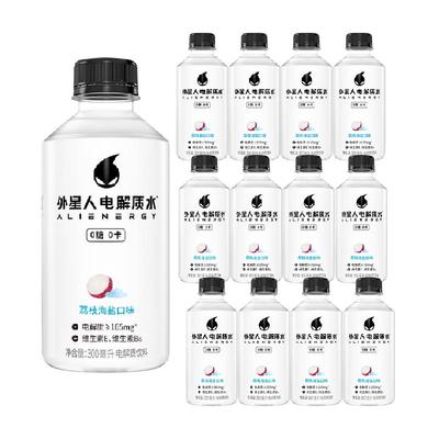 外星人电解质水荔枝300ml×12瓶