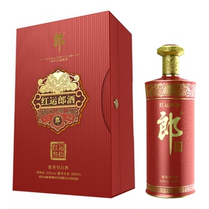 郎酒红运郎53度酱香型白酒998ml