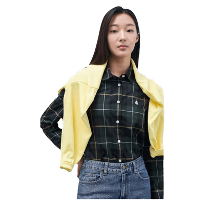 BEANPOLE滨波Herit格纹衬衫