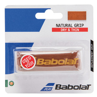 Babolat百保力/百宝力Natural Grip小牛皮网球柄皮手握把吸汗带