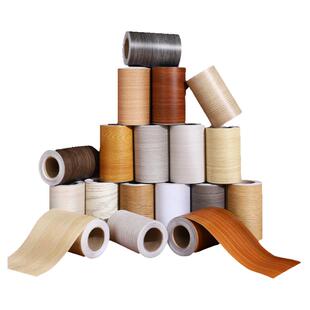 门框包边门套自粘木门破损修复原木地板修补遮丑木纹贴纸仿木PVC