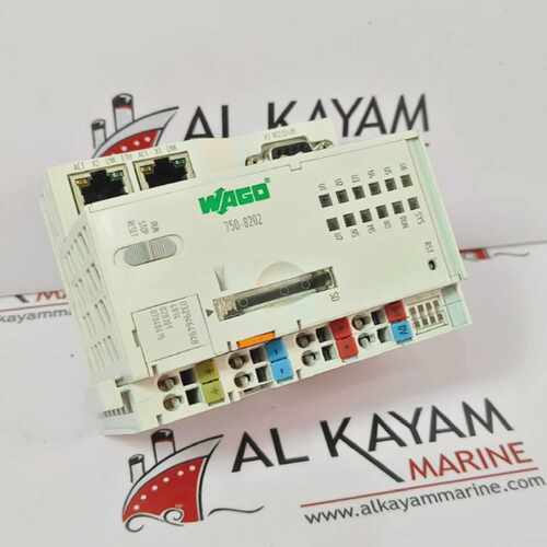 WAGO 750-8202 PFC200 CS 2ETH RS CPU PLC CONTROLLER (FAST SHI
